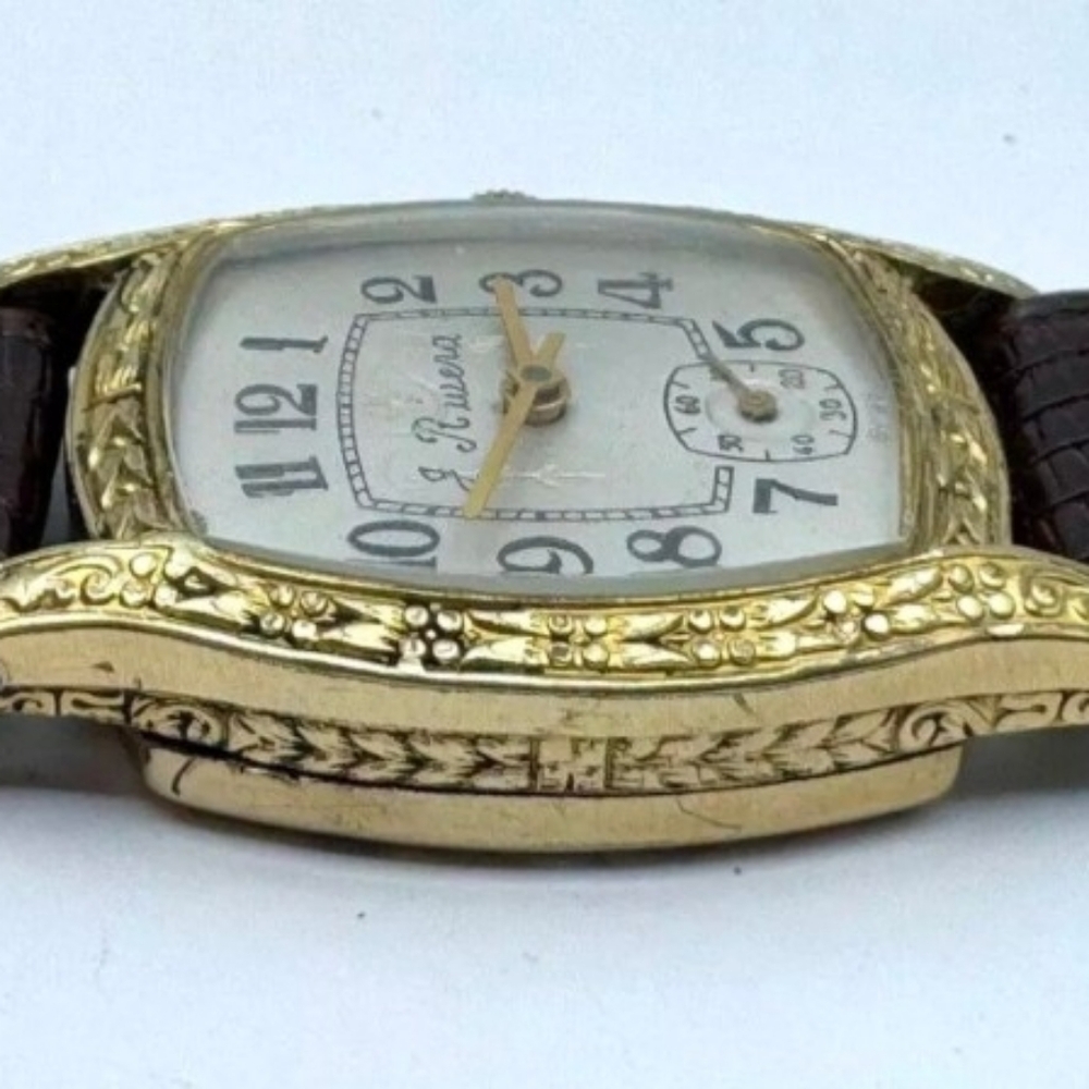 J Riveria Watch Gold Vintage - Picture 6 of 9